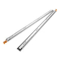 Heavy Duty Locking Drawer Slide - 850-1700mm - 125kg Load, Full Extension, Zinc Coated Steel, Lock In and Lock Out