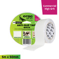 Croc Grip 5m x 50mm White 60-Grit Anti-Slip Tape