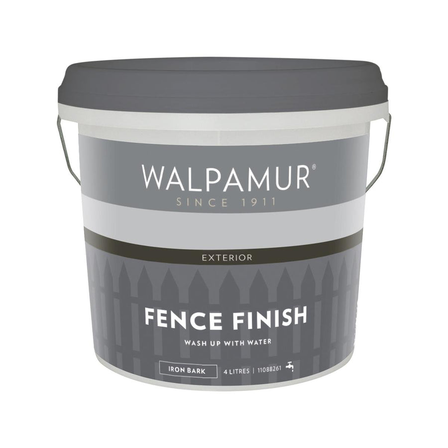Walpamur Ironbark Fence Finish 4L - Durable Water-Based Timber Paint - SuperSaverAU - view 1