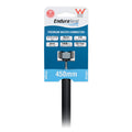 EnduraSeal 450mm Black Flexible Braided Water Connector 500kPa