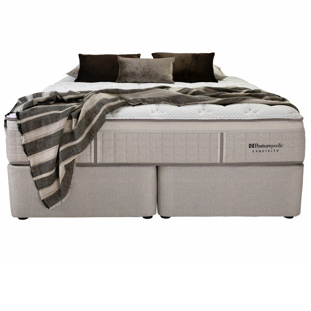 Sealy Posturepedic Sophia Flex Plush King Mattress - Titanium RestSUPPORT - Sense and Respond Coils - 735566