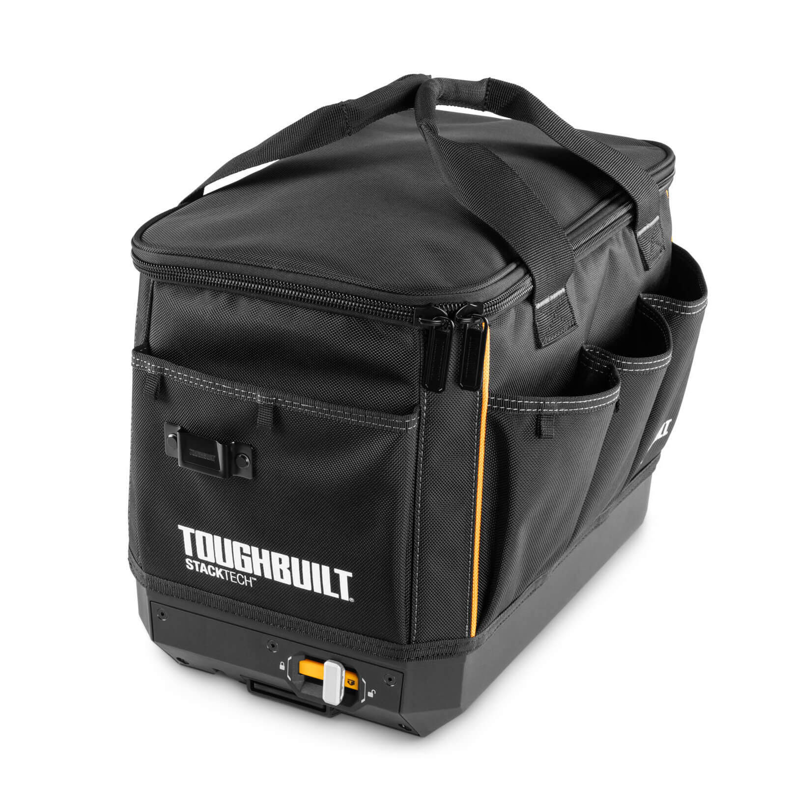 ToughBuilt StackTech Tool Bag - 1680D Stackable Tool Tote with Auto-Lock