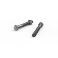 Zenith M16 x 120mm Hot Dip Galvanised Hex Head Bolt and Nut - Each