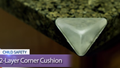 Dreambaby Soft Touch Corner Cushions 4 Pack Clear PC + Rubber Protectors