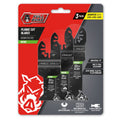 Full Boar Plunge Cut Multi Tool Blade Set - 3 Pieces - High Carbon Steel - 32mm & 38mm Blades - SuperSaverAU - view 2