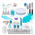 420 Piece Cake Decorating Kit with Rotating Turntable, Nozzles and Piping Bags - view 2