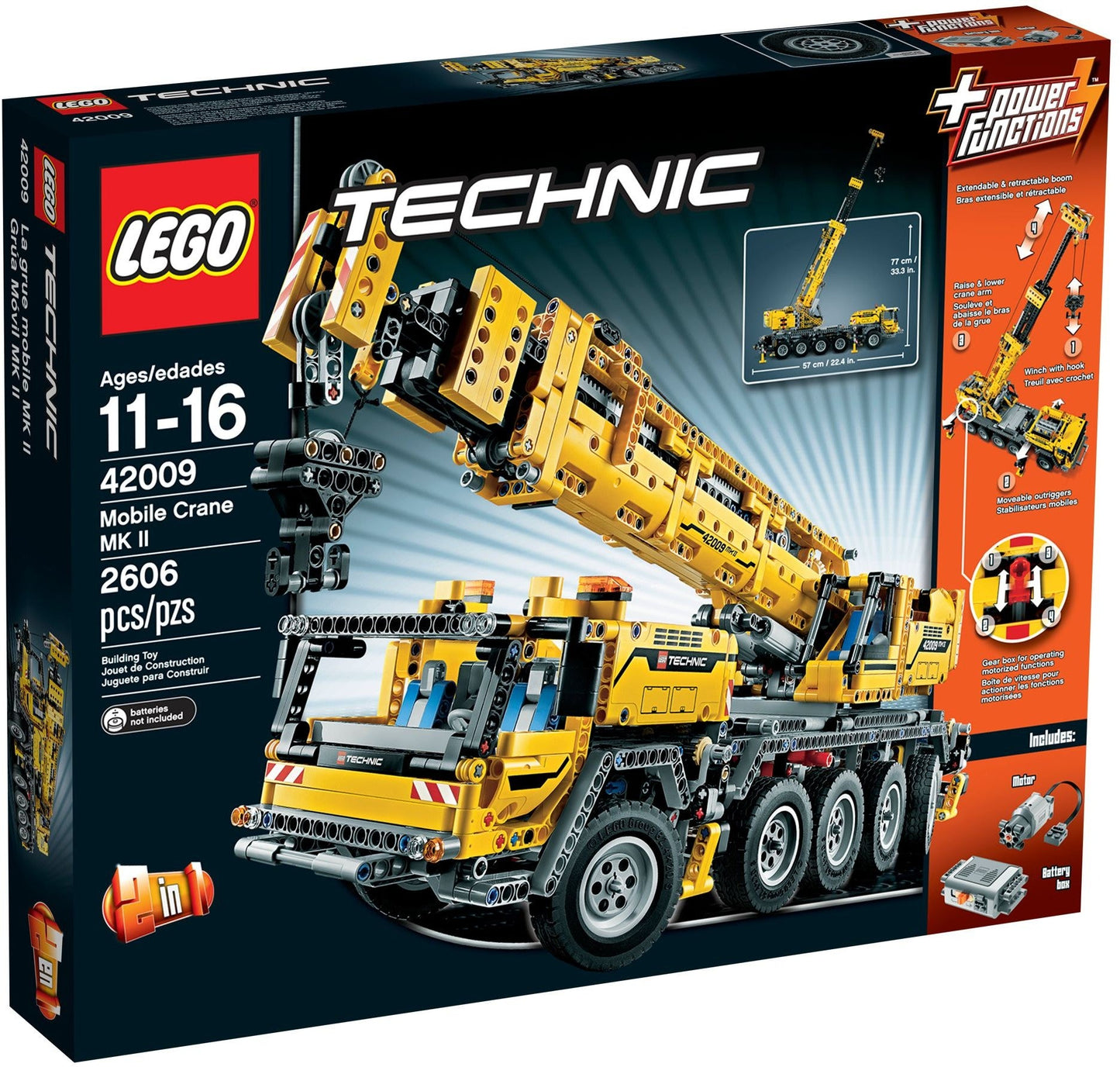 LEGO Technic 42009: Mobile Crane Mk II- Auzzi Store