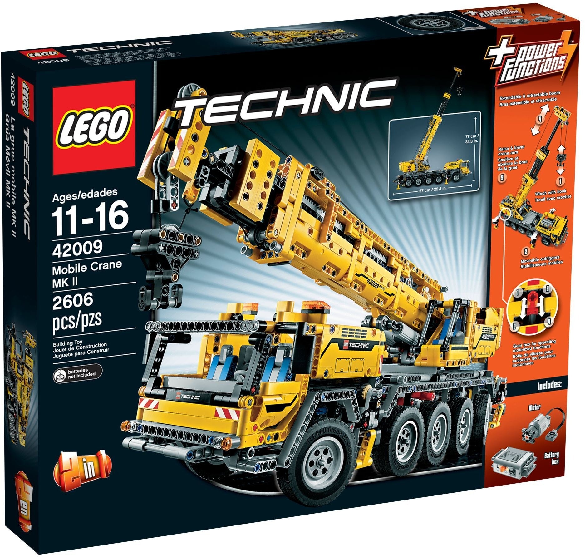 LEGO Technic 42009: Mobile Crane Mk II- Auzzi Store