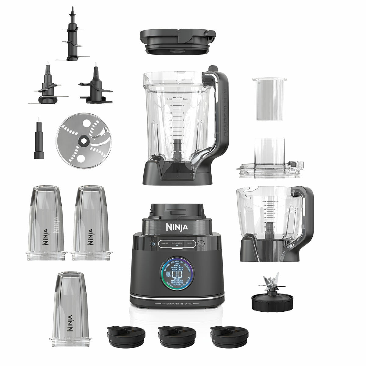 Ninja Detect Kitchen System Power Blender and Processor Pro TB401