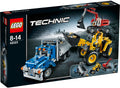 LEGO 42023 Construction Crew Set: Wheel Loader, Dump Truck & Excavator - SuperSaverAU - view 1