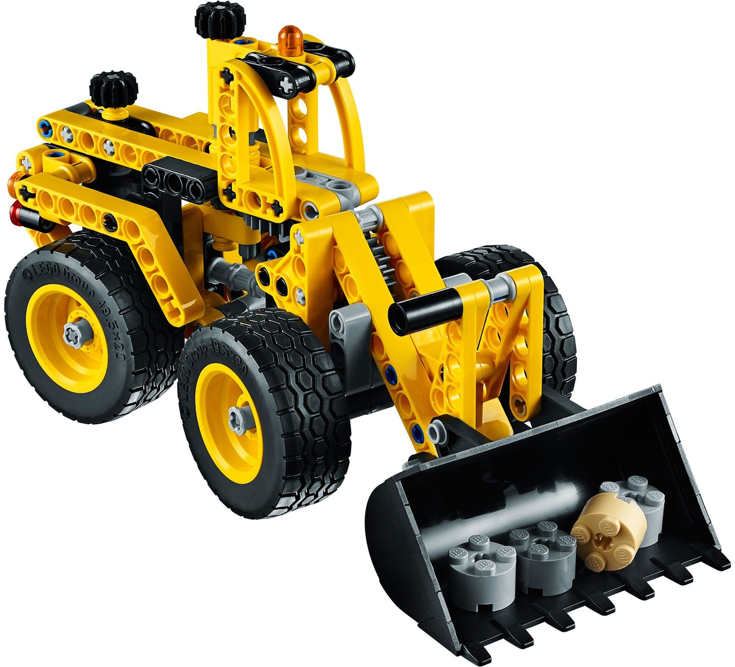 LEGO 42023 Construction Crew Set: Wheel Loader, Dump Truck & Excavator