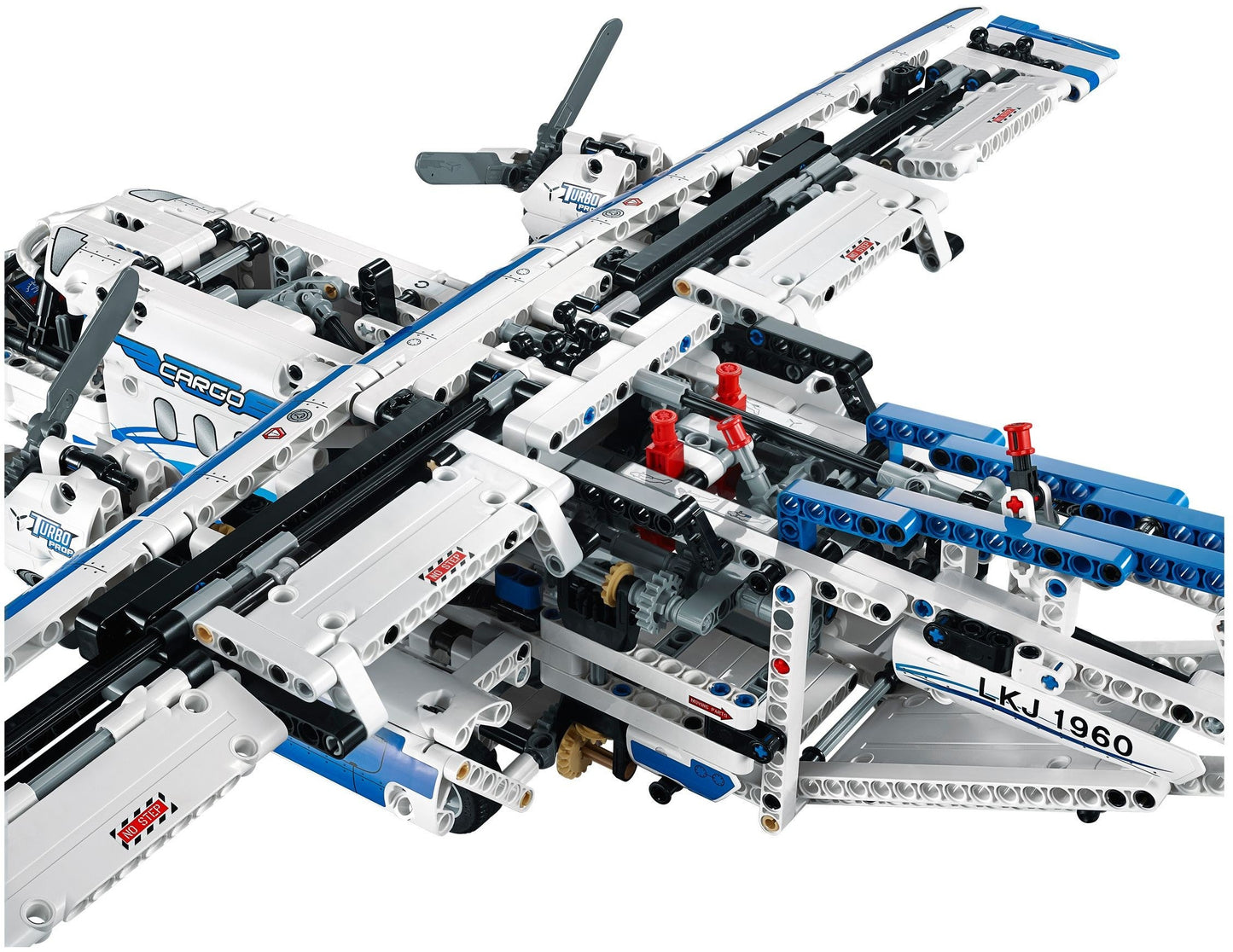 LEGO 42025 Cargo Plane: Motorized, Huge, Realistic!