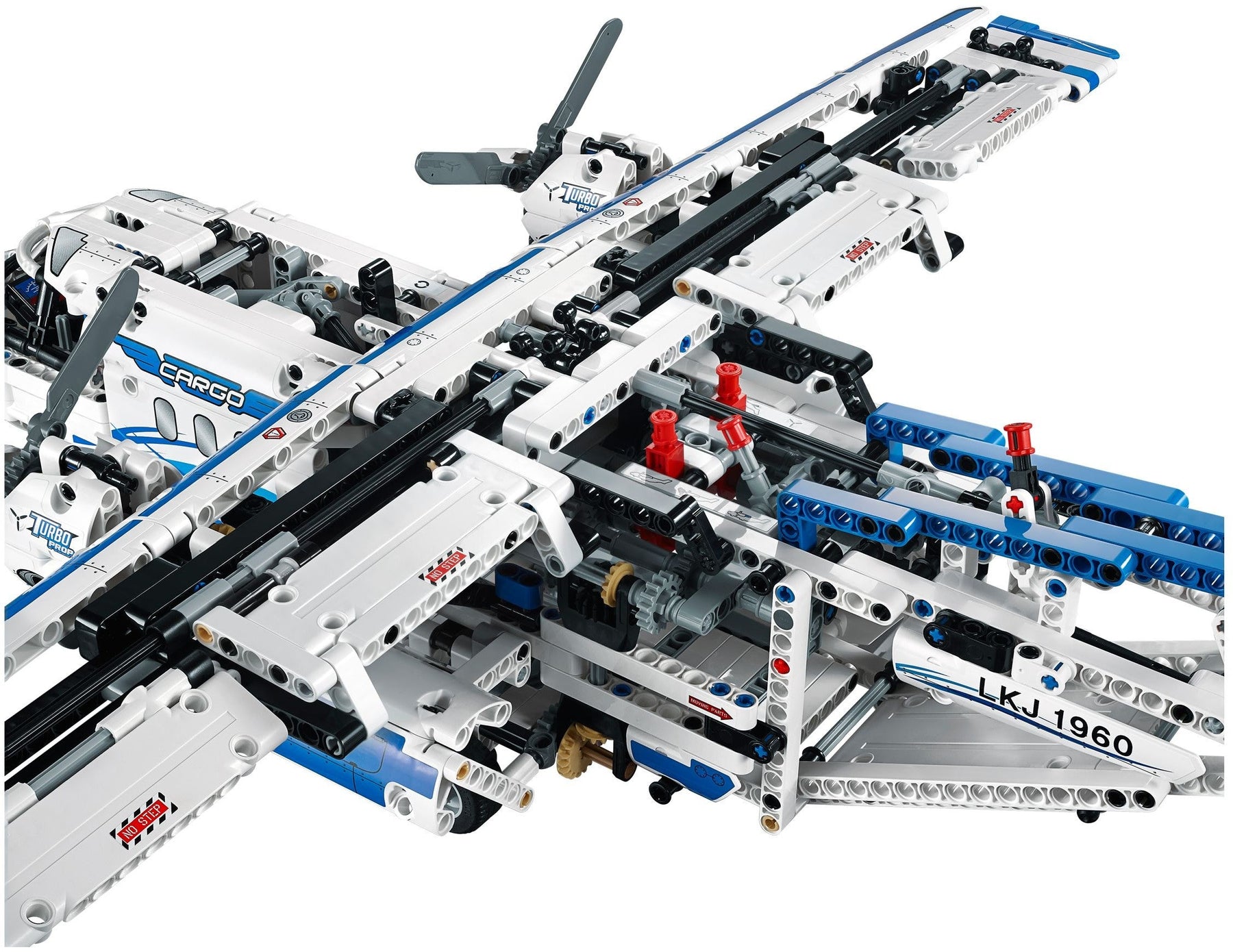 LEGO 42025 Cargo Plane: Motorized, Huge, Realistic! - SuperSaverAU - view 2