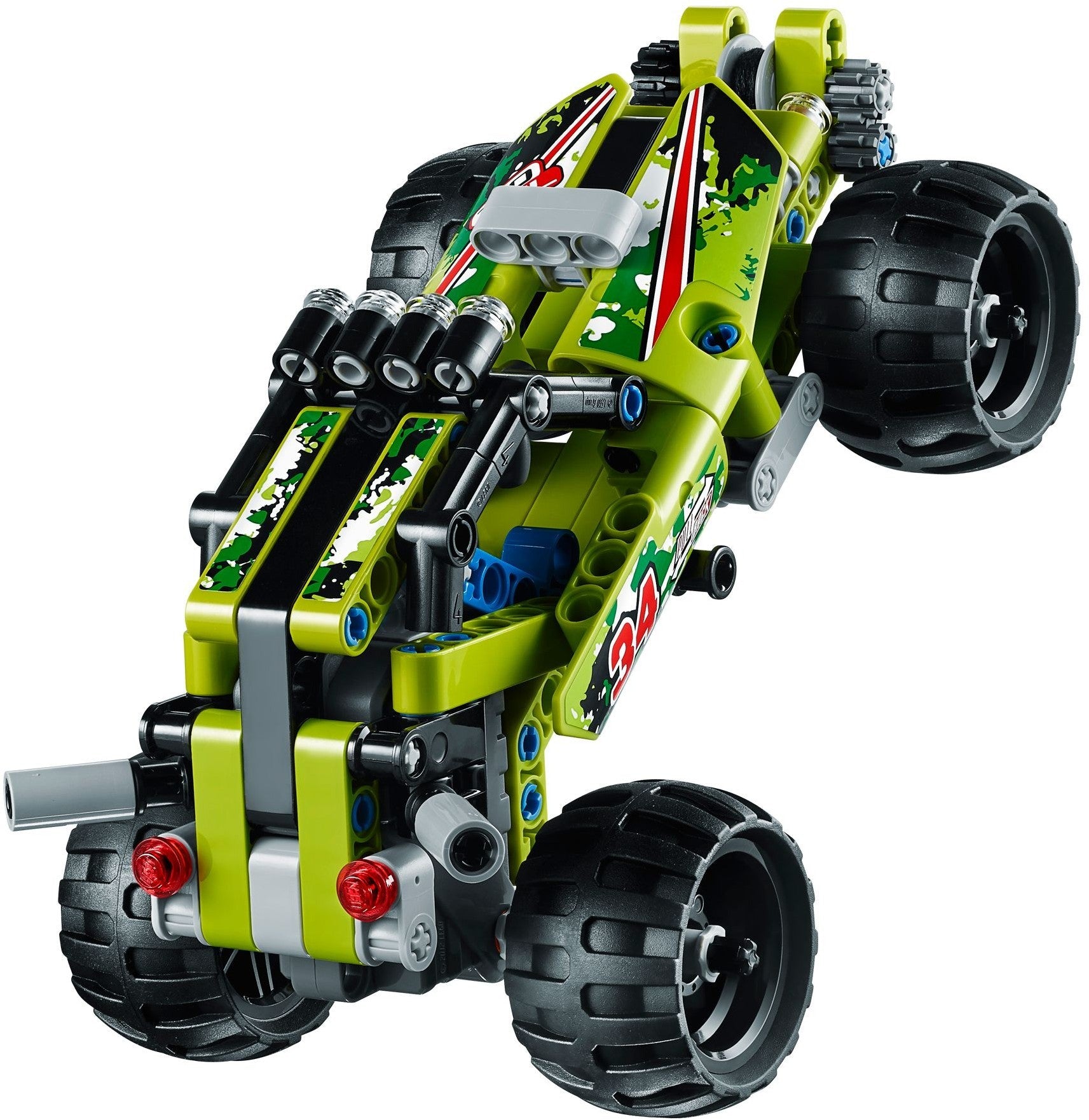 LEGO 42027 Desert Racer: Pull-Back Off-Road Buggy - SuperSaverAU - view 3