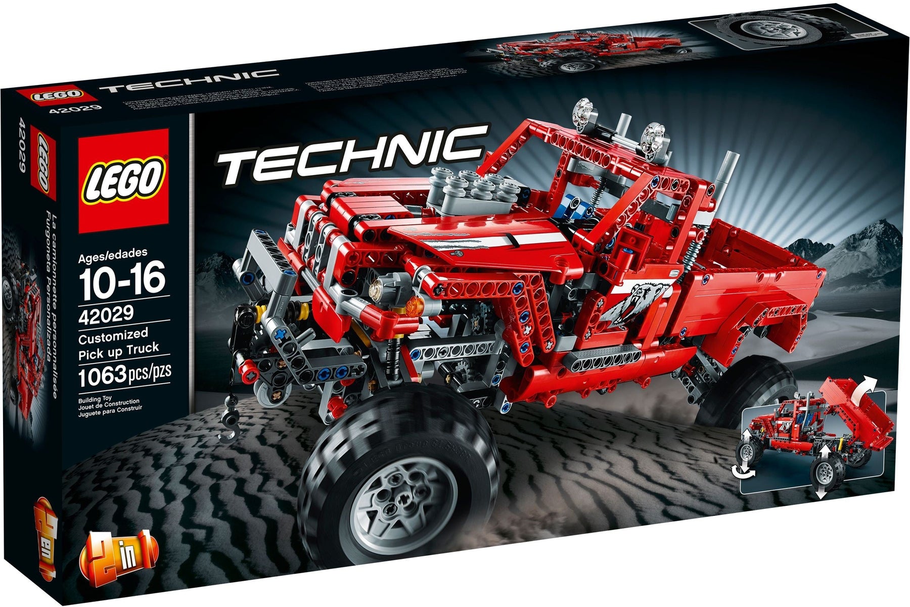 LEGO 42029 Customized Pick-Up Truck: Off-Road 4x4 Power - SuperSaverAU - view 1