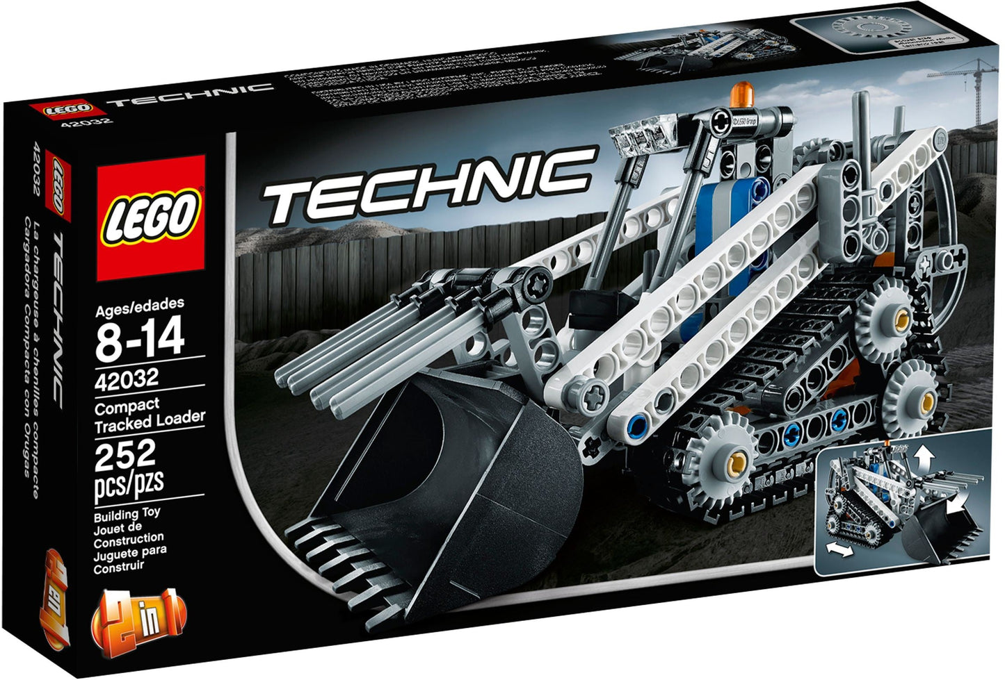 LEGO 42032 Compact Track Loader & Snow Groomer