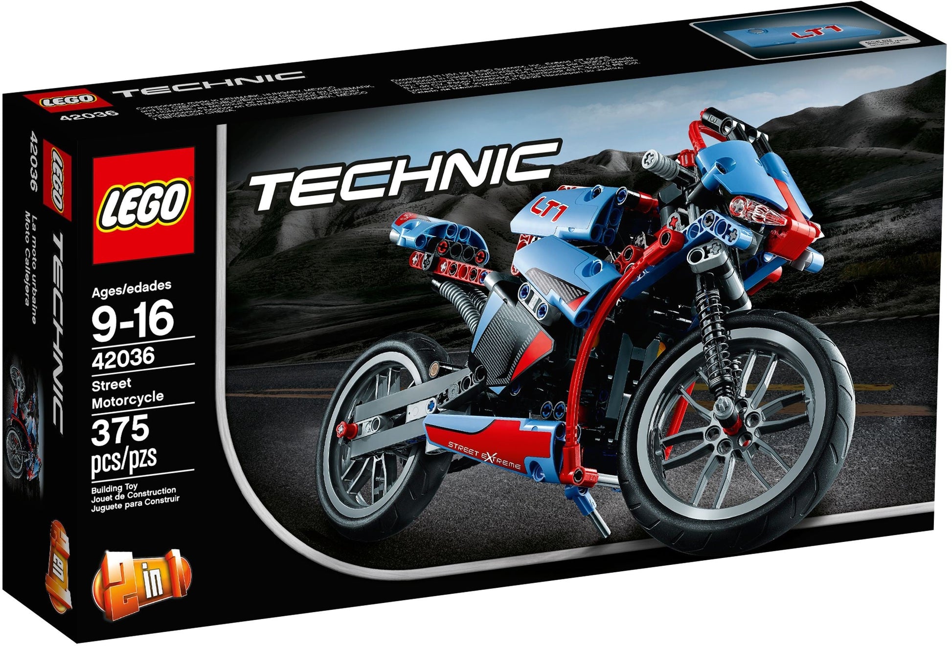 LEGO 42036 Technic Street Motorcycle- Auzzi Store