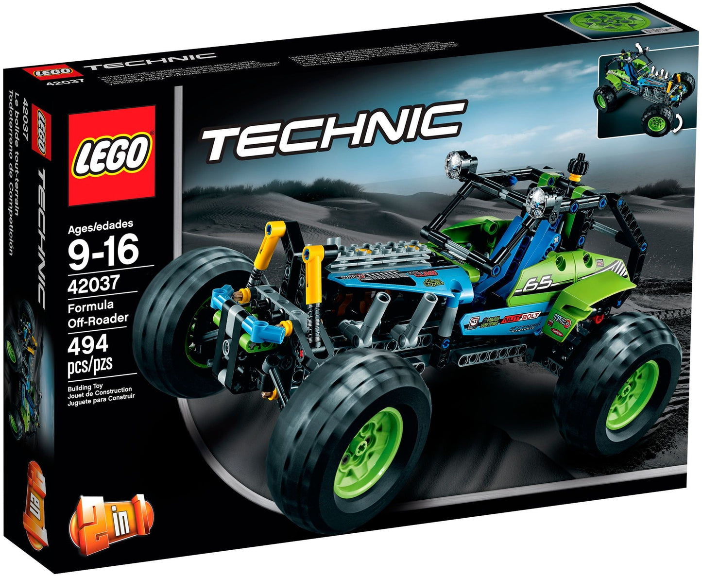 LEGO 42037 Technic Formula Off-Roader- Auzzi Store
