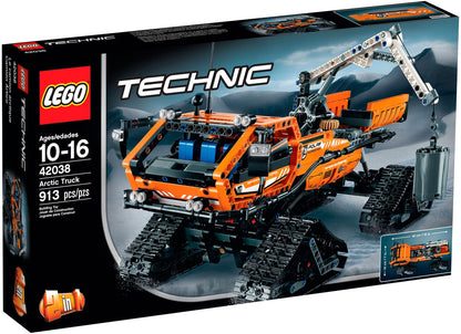 LEGO 42038 Arctic Truck: Snow Crawler with Crane & Tracks