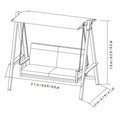 SunVilla Pine Knoll Cushion Swing