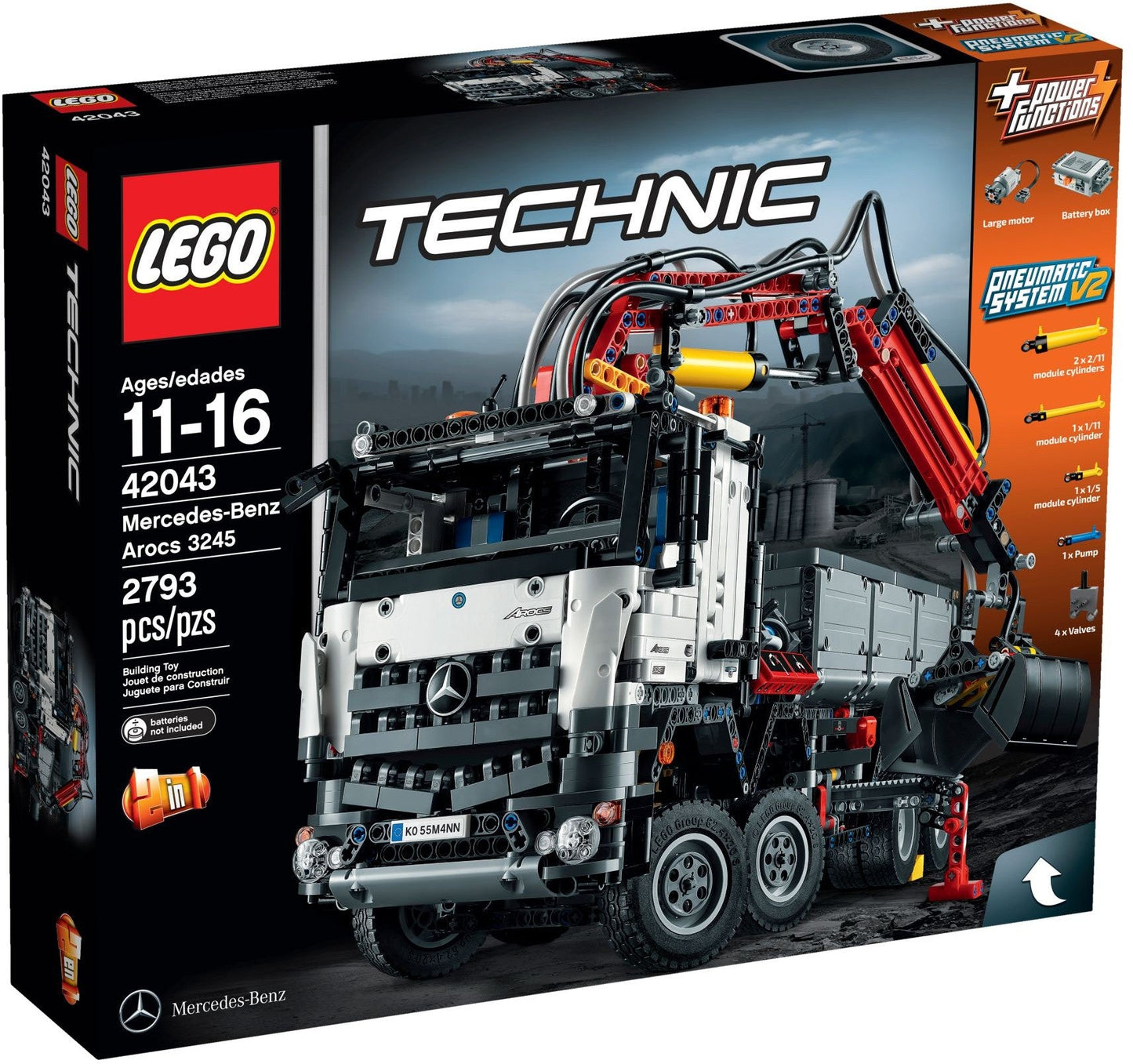 LEGO 42043 Technic Mercedes Benz Arocs 3246- Auzzi Store
