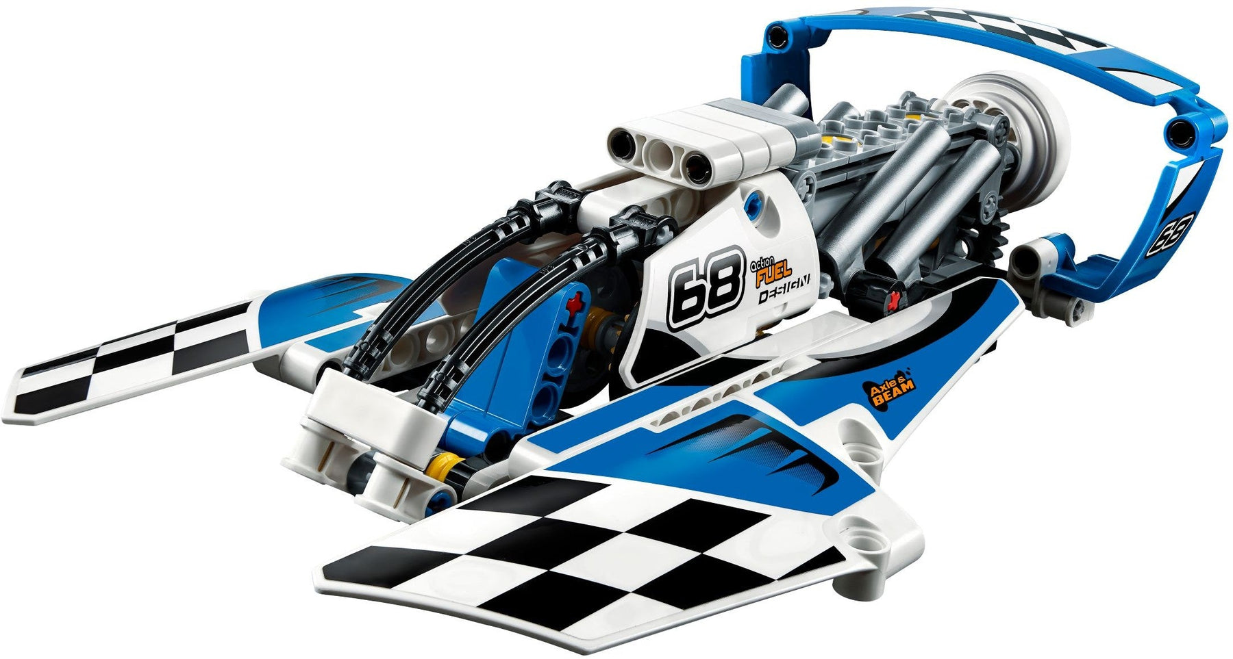 LEGO 42045 Hydroplane Racer: Build & Race 2-in-1 Speed Boat - SuperSaverAU - view 2