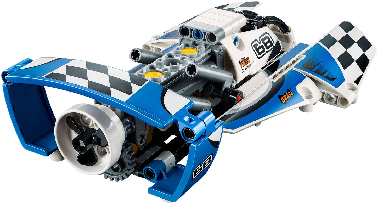 LEGO 42045 Hydroplane Racer: Build & Race 2-in-1 Speed Boat