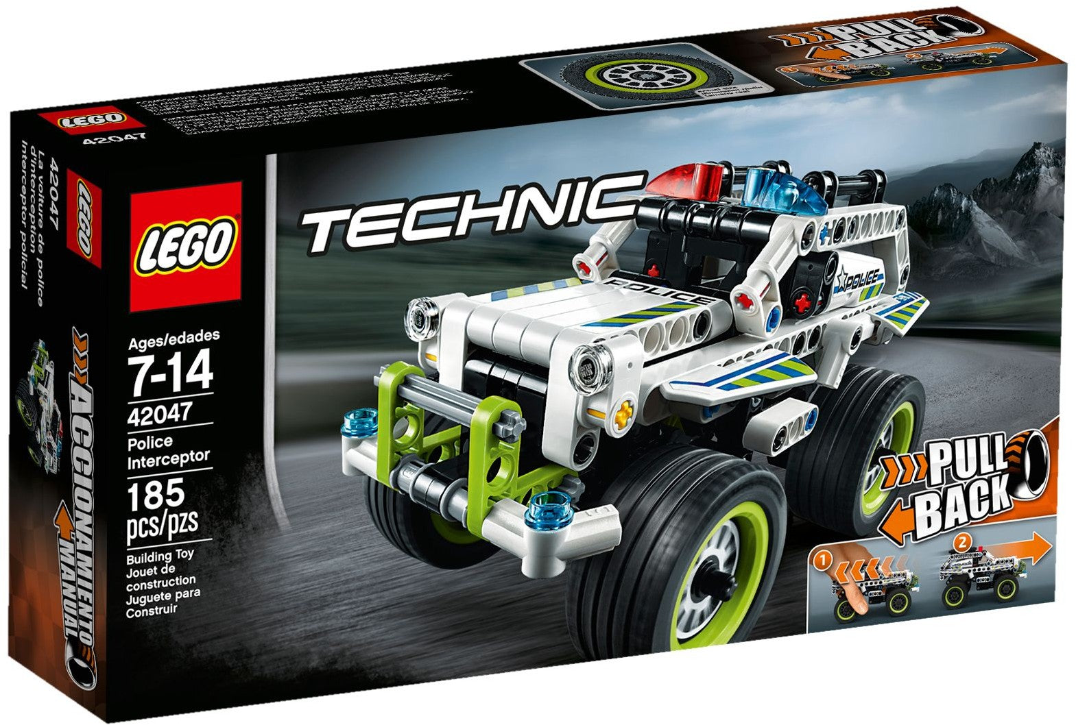 LEGO 42047 Technic Police Interceptor- Auzzi Store