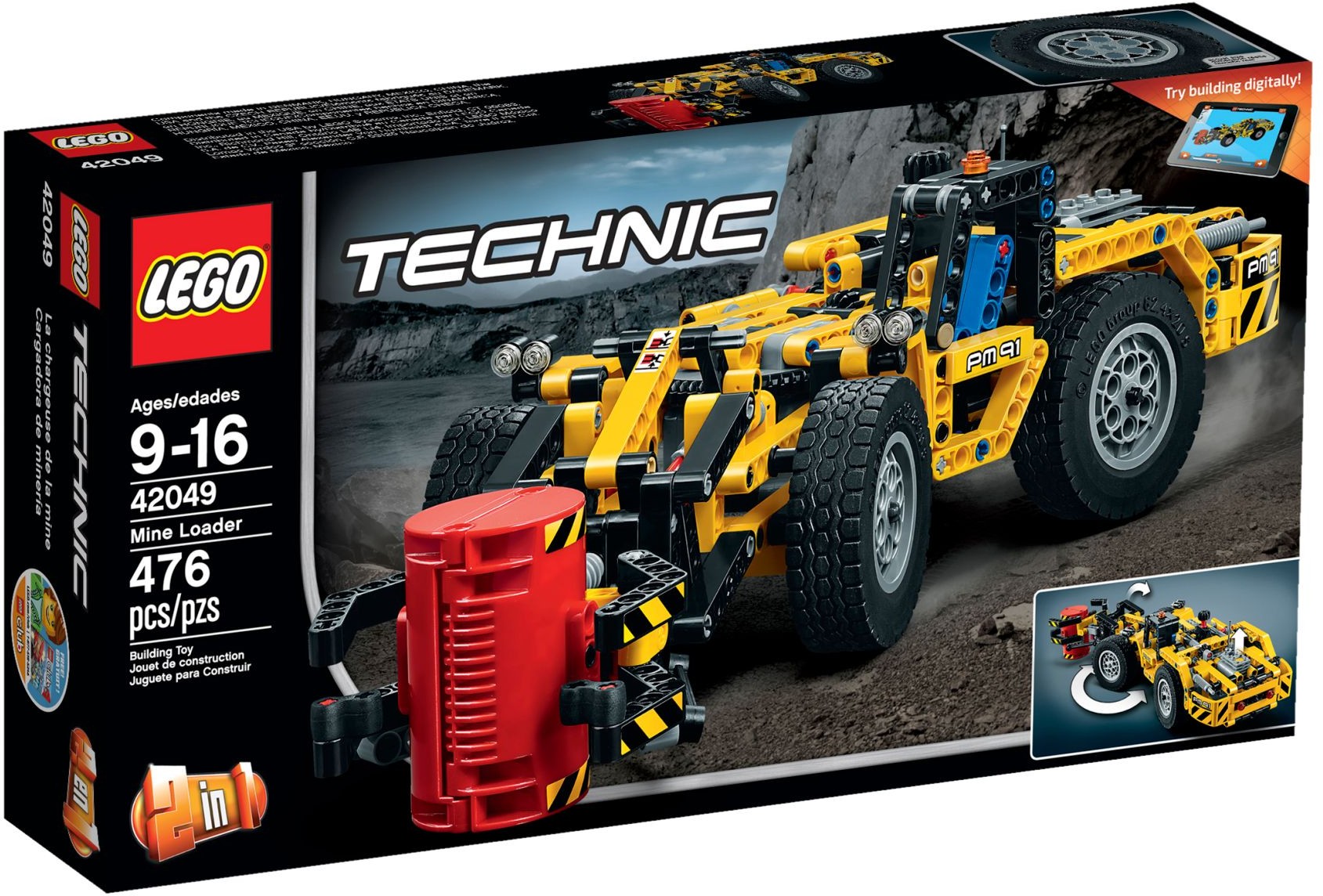 LEGO 42049 Technic Mine Loader- Auzzi Store