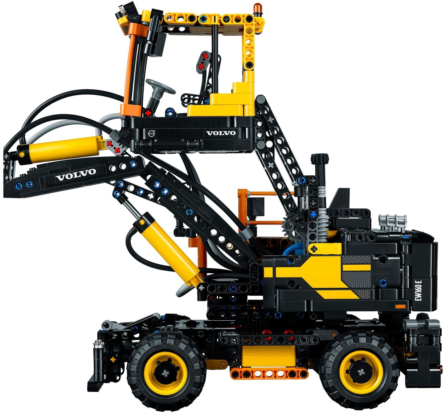 LEGO 42053 Volvo EW160E Wheeled Excavator Building Kit - SuperSaverAU - view 7