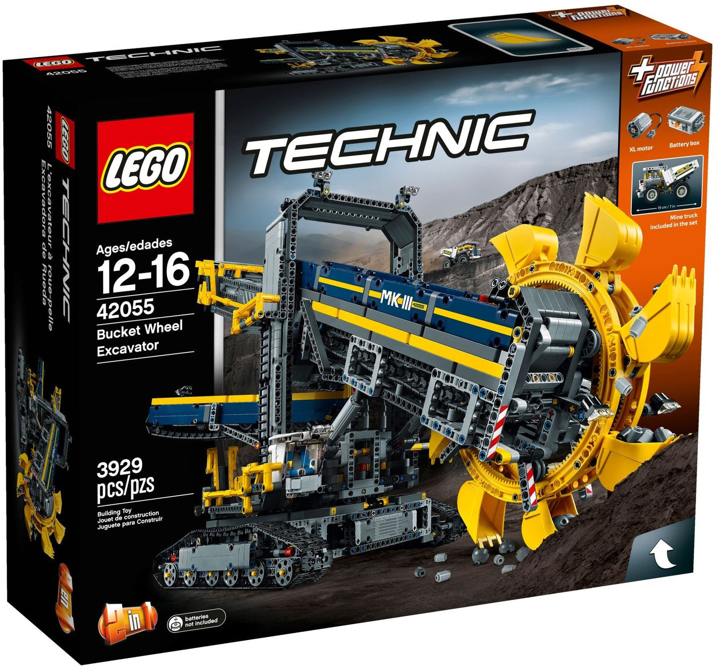 LEGO 42055 Bucket Wheel Excavator - Largest Technic Set Ever!