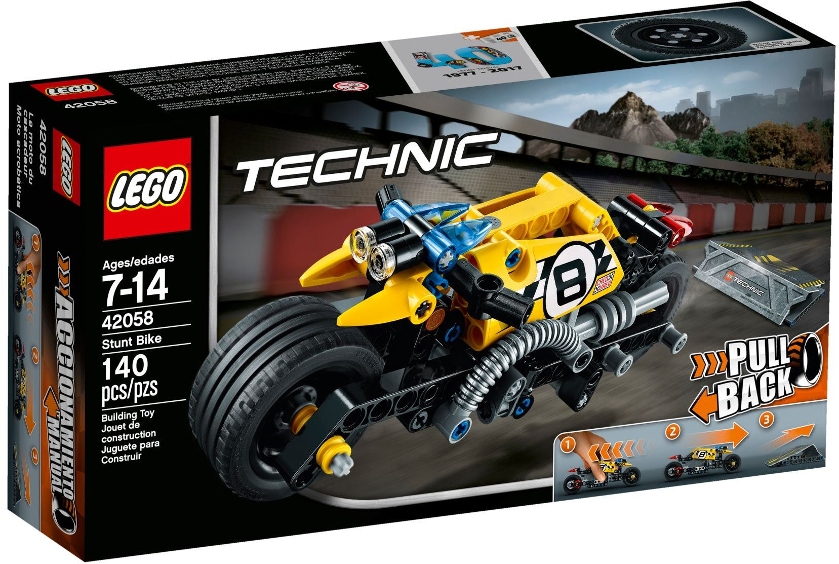 LEGO 42058 Technic Stunt Bike- Auzzi Store