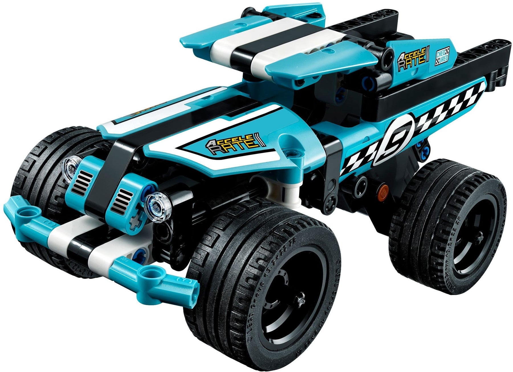 LEGO 42059 Technic Stunt Truck: Pull-back Racing Toy - SuperSaverAU - view 2