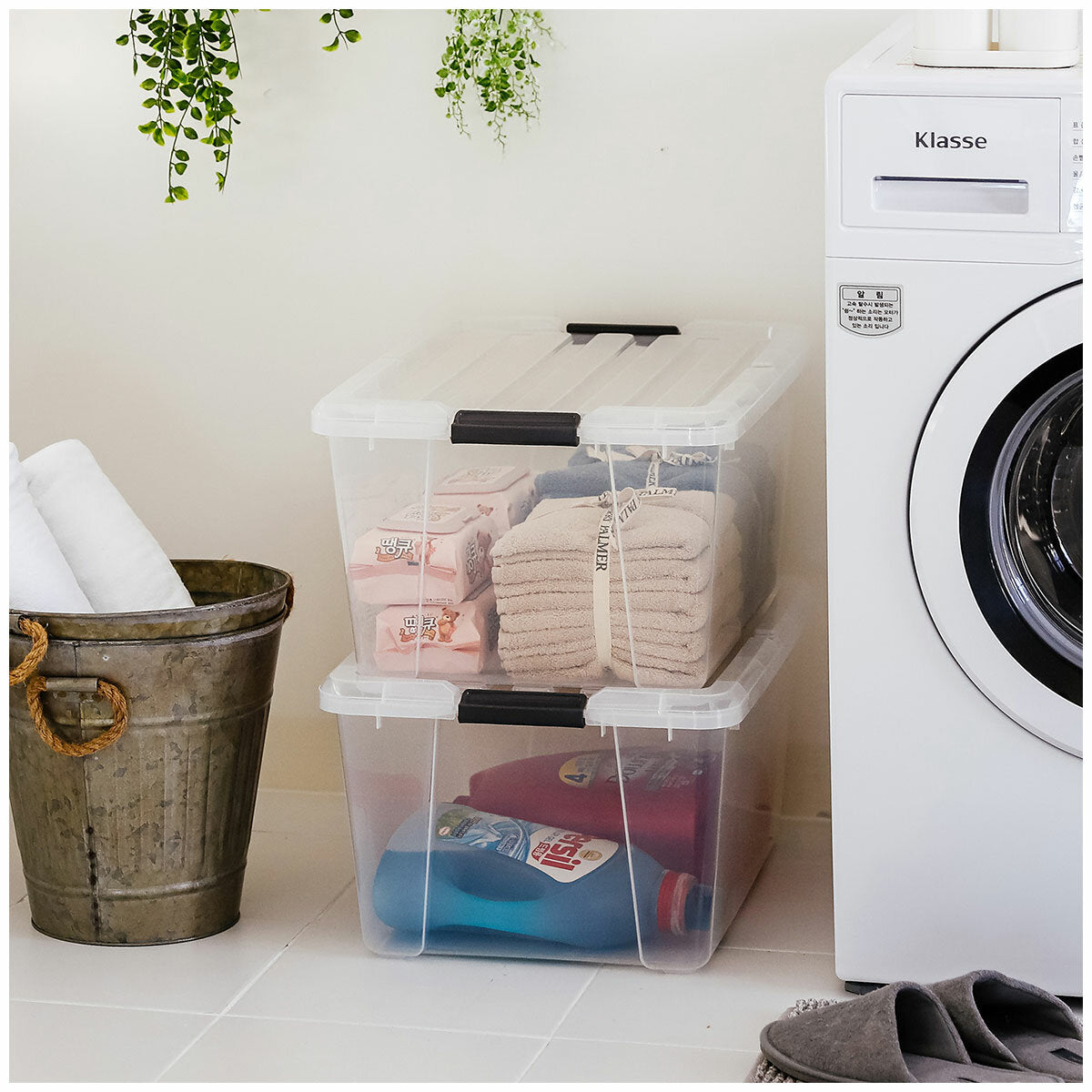 Iris Buckle-Up Storage 42L 3 Pack