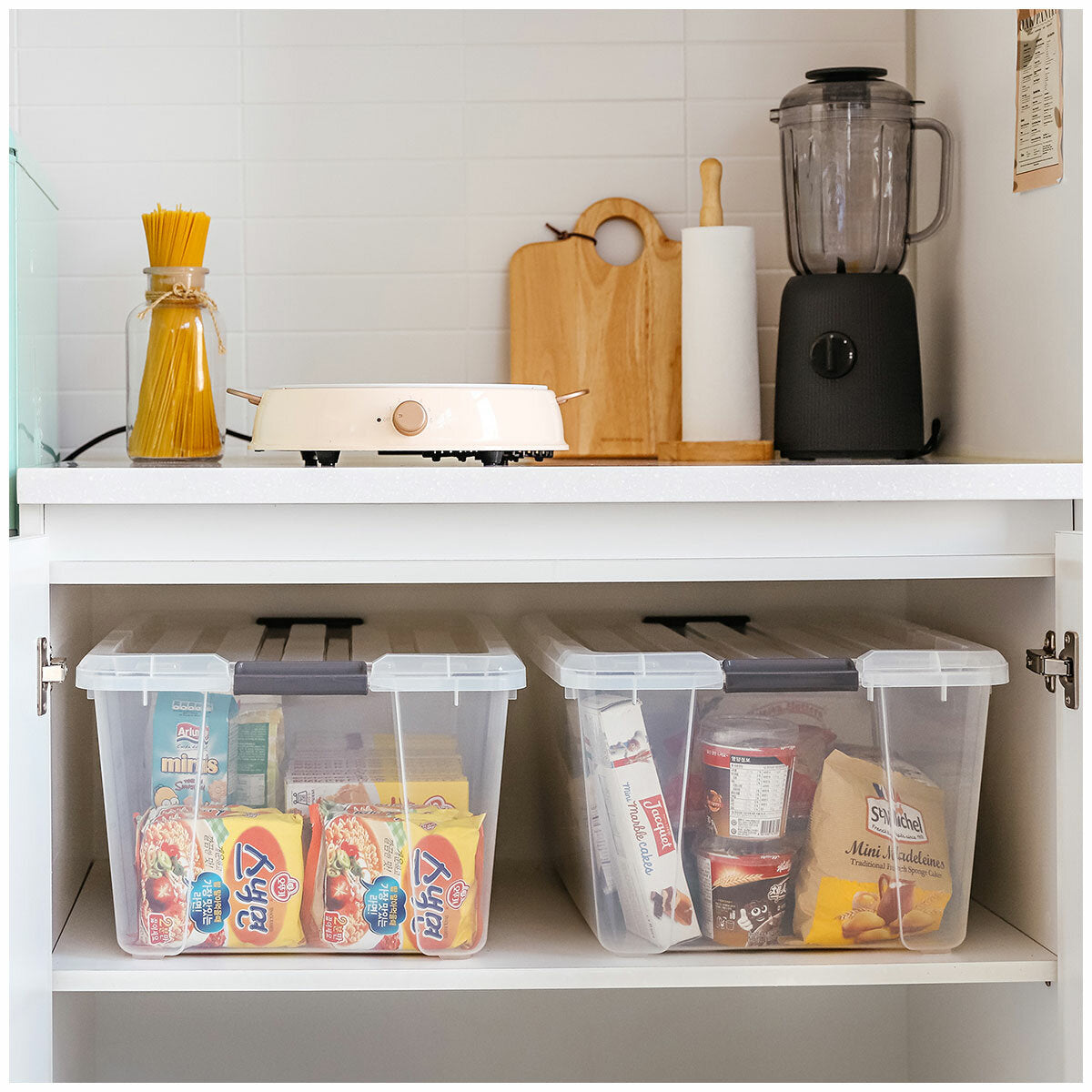 Iris Buckle-Up Storage 42L 3 Pack