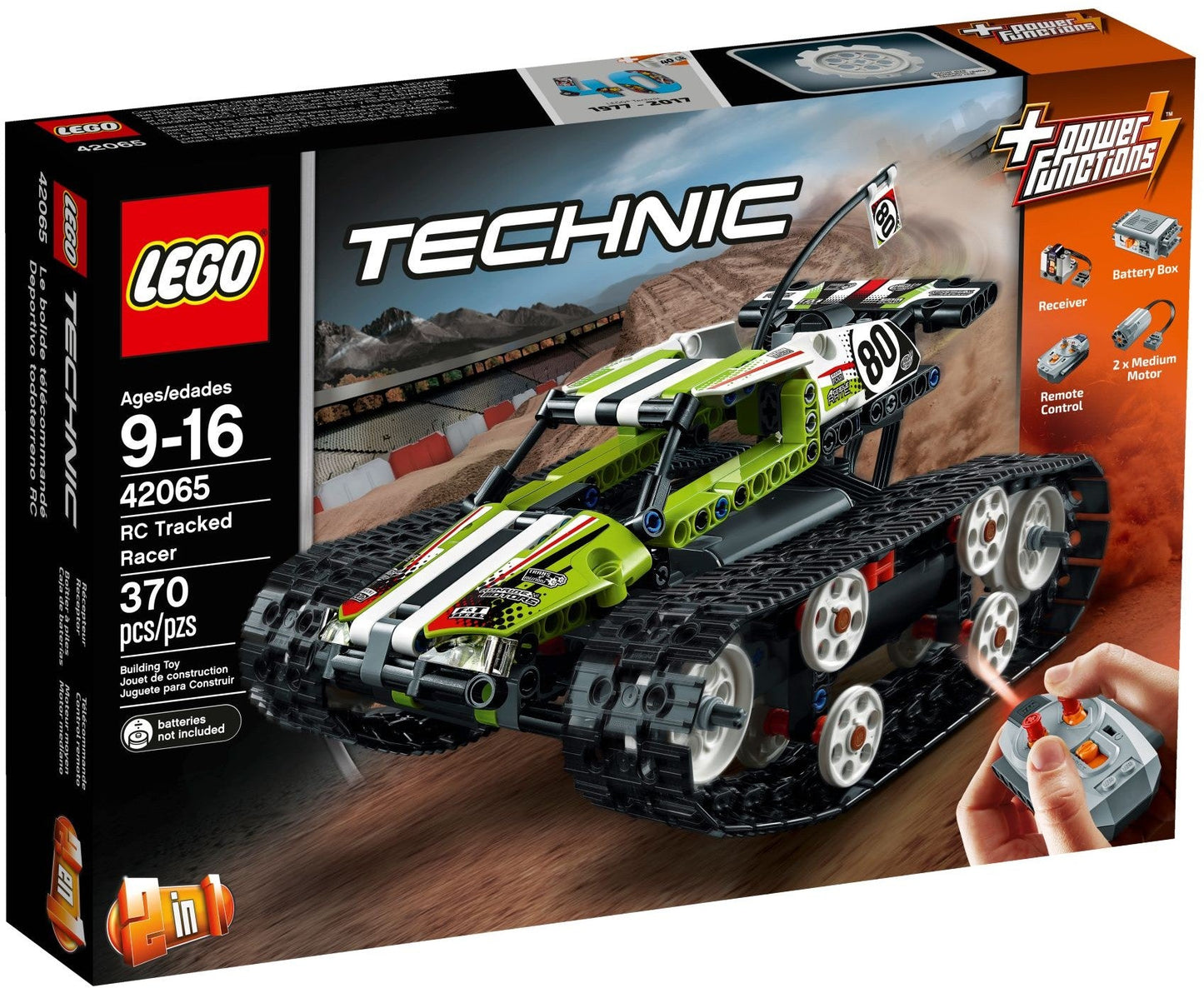 LEGO 42065 RC Tracked Racer: Remote Control Building Set