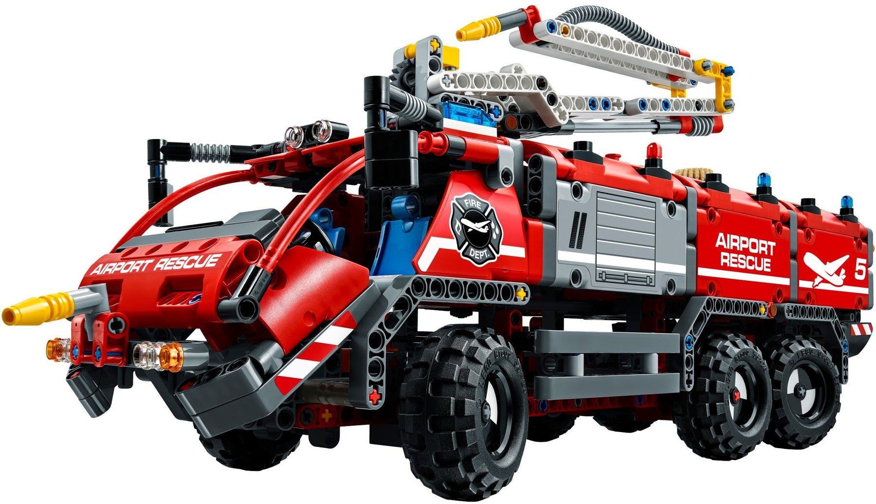 LEGO 42068 Airport Rescue Vehicle 2-in-1 Technic Set - SuperSaverAU - view 2