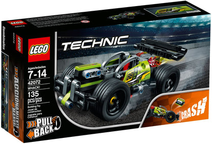LEGO 42072 WHACK! Pull-back Race Car