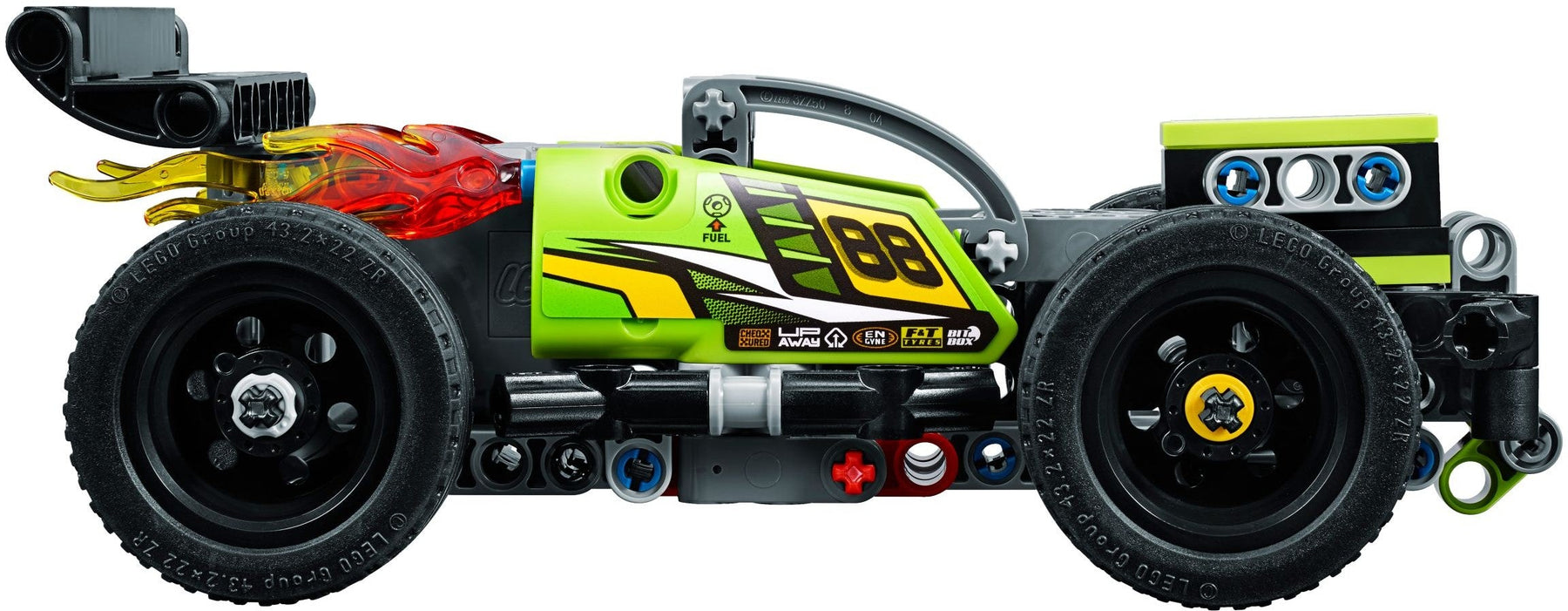 LEGO 42072 WHACK! Pull-back Race Car - SuperSaverAU - view 3