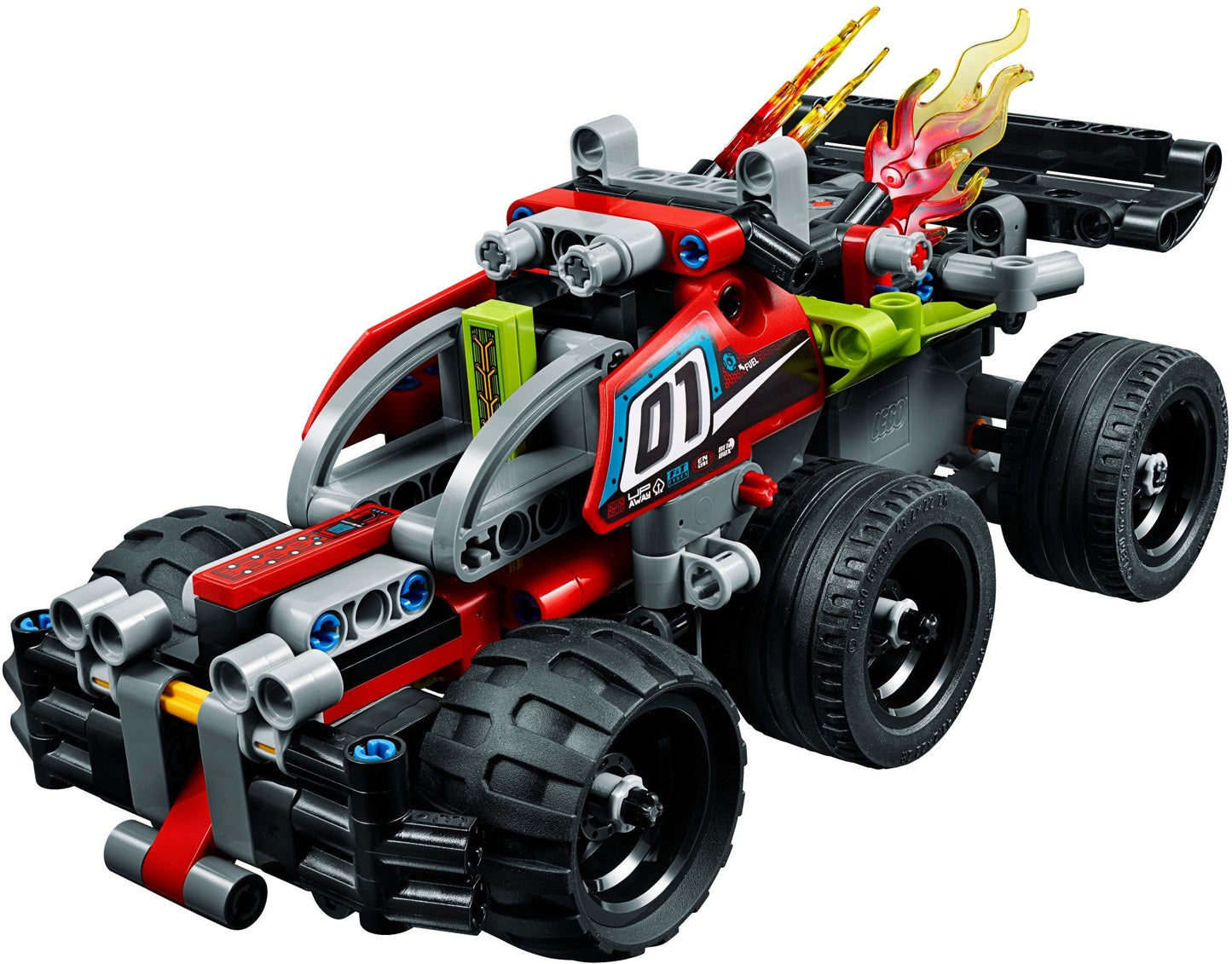 LEGO 42072 WHACK! Pull-back Race Car