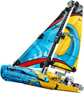 LEGO 42074 Racing Yacht & Catamaran 2-in-1 Sailboat Building Kit - SuperSaverAU - view 2