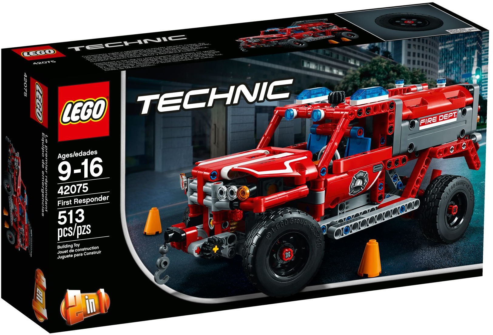 LEGO 42075 First Responder SUV: Build & Rescue - SuperSaverAU - view 1