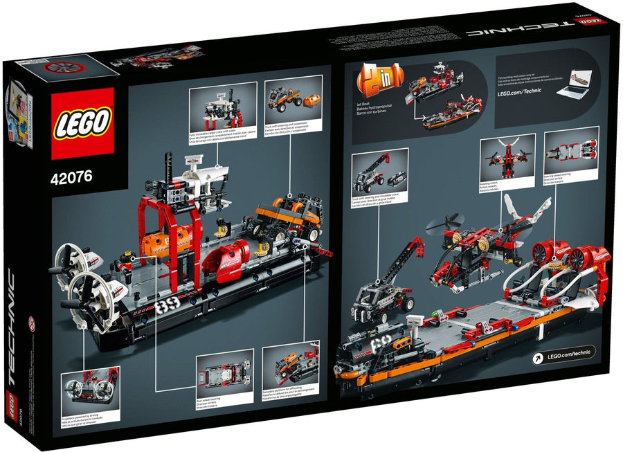 LEGO 42076 Hovercraft & Truck: Build 2-in-1 Set - SuperSaverAU - view 1
