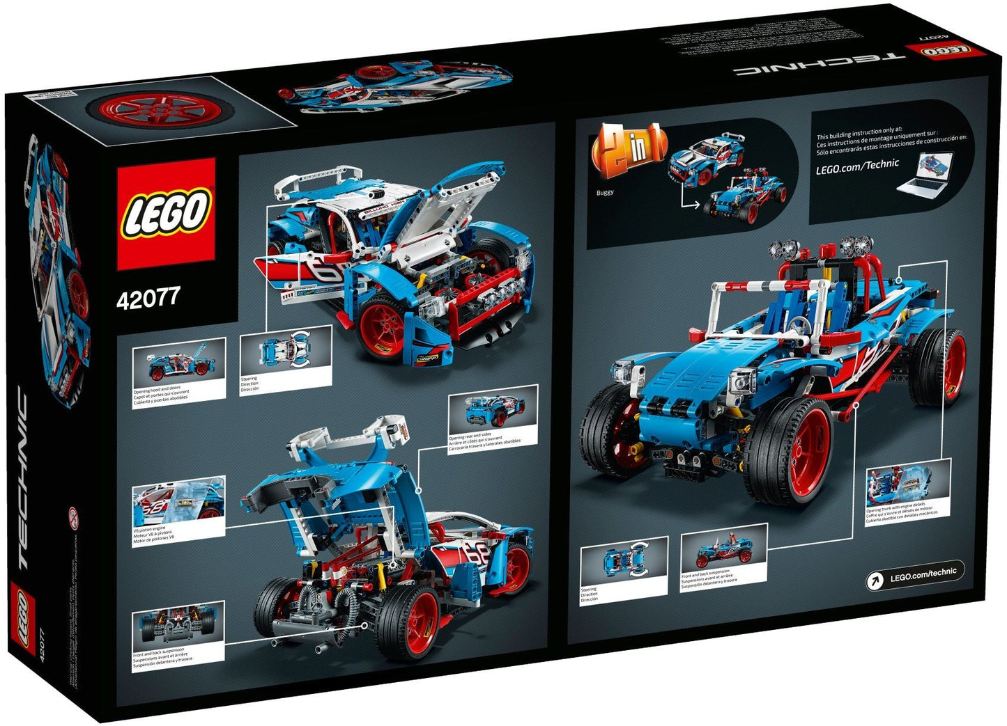 LEGO 42077 Technic Rally Car- Auzzi Store