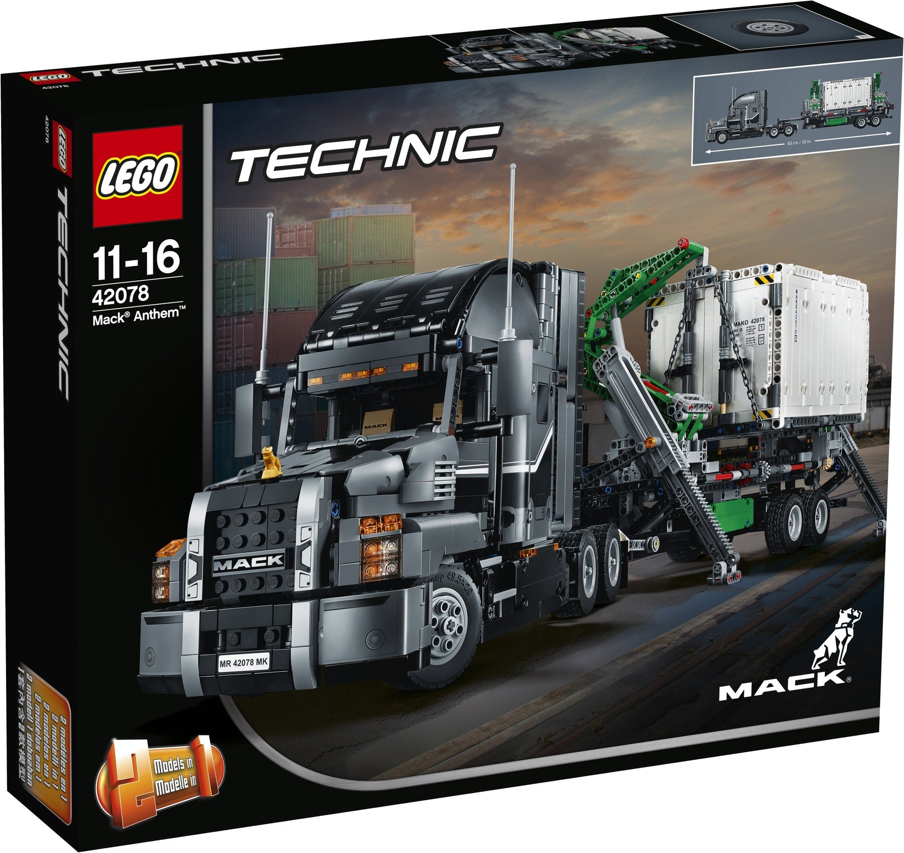 LEGO 42078 Mack Anthem Truck & Trailer - SuperSaverAU - view 1