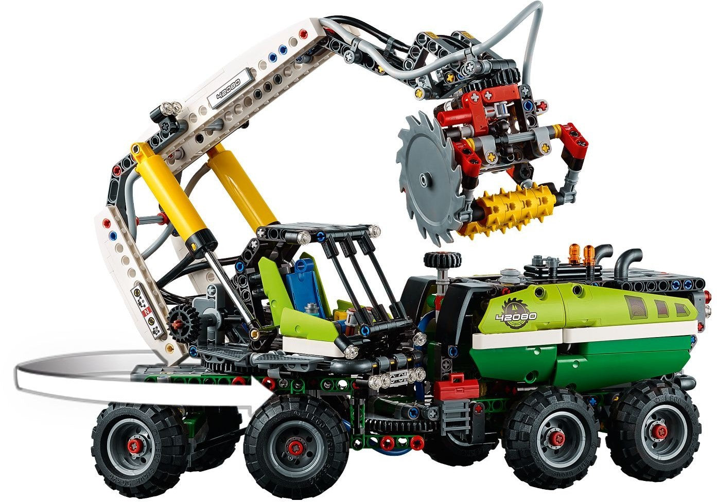 LEGO 42080 Forest Machine: Technic Harvester with Power Functions - SuperSaverAU - view 3