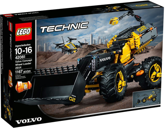 LEGO Technic 42081 Volvo Concept Wheel Loader ZEUX- Auzzi Store