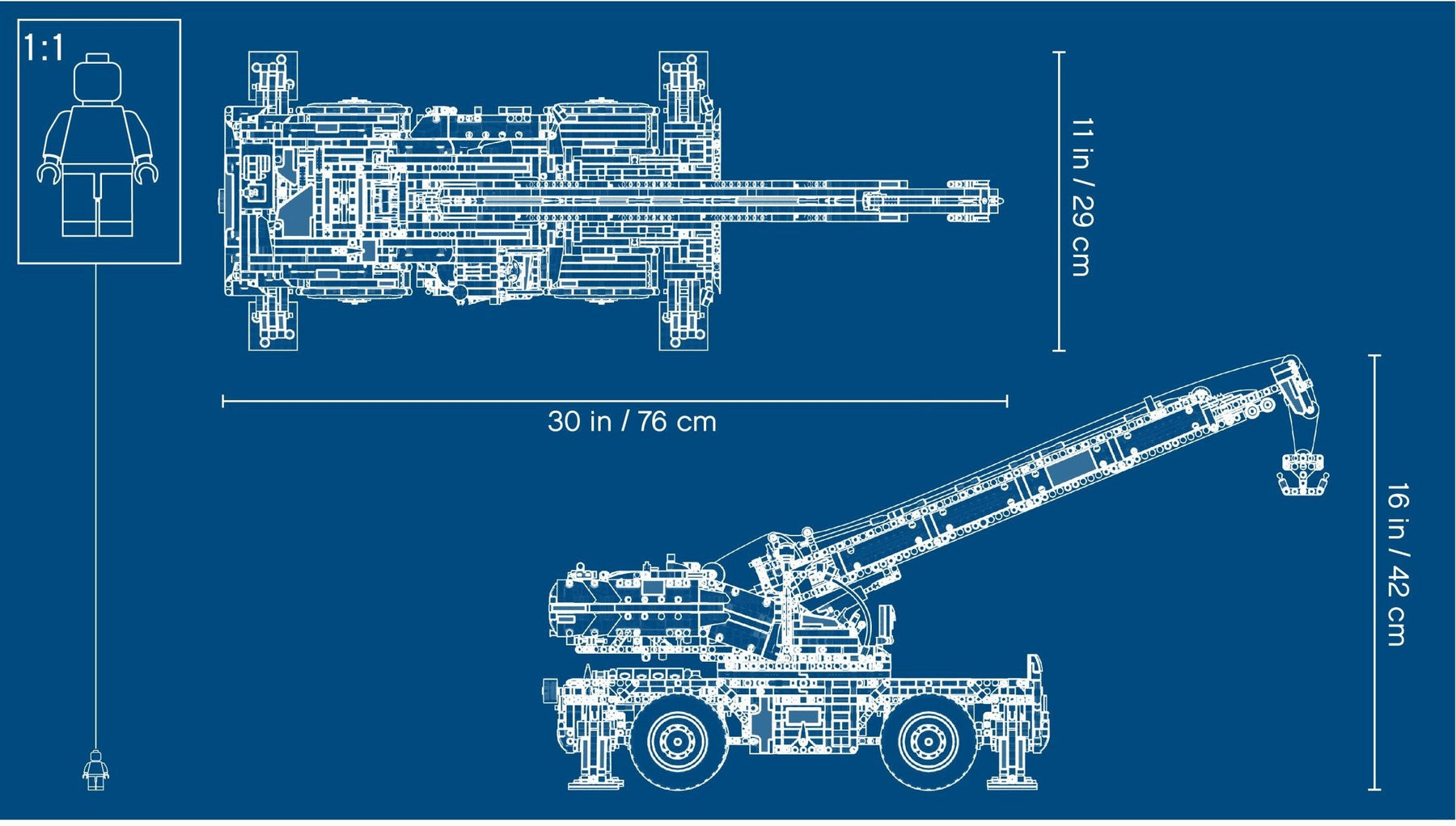 Lego Technic 42082 Rough Terrain Crane- Auzzi Store