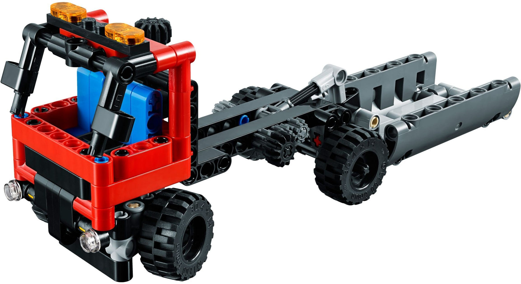 LEGO 42084 Hook Loader Truck - Build & Play 2-in-1 Set - SuperSaverAU - view 3