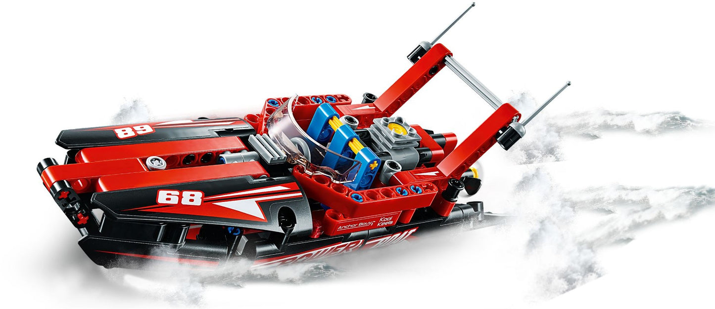 LEGO 42089 Power Boat - Speedboat Racing Toy